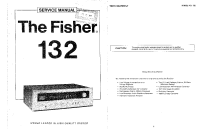 Fisher 132 - Service Manual 